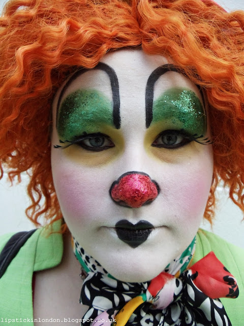 Lipstick in London: Clown Make-up Look