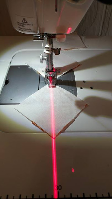 Adding a laser to a Juki sewing machine