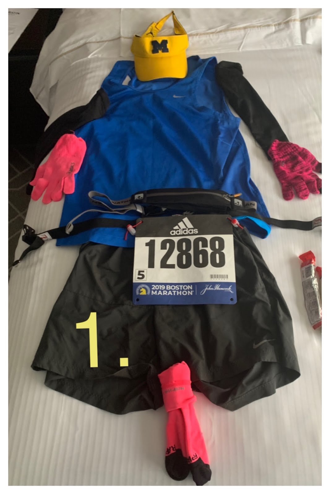 over50triathlete Boston Marathon Gear