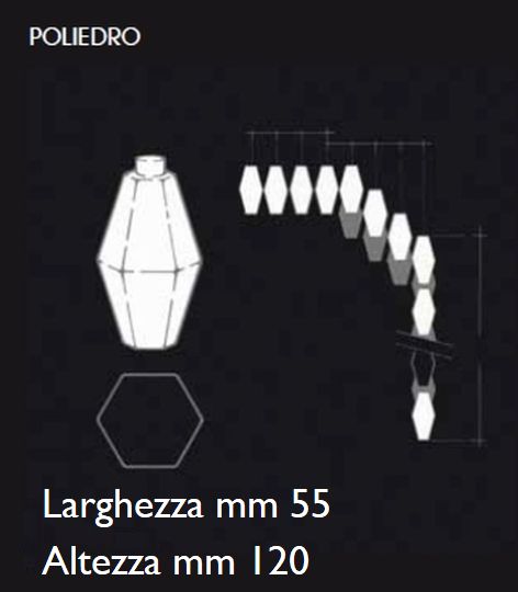 polyhedra vintage-chandeliers-venini-murano-spare-parts