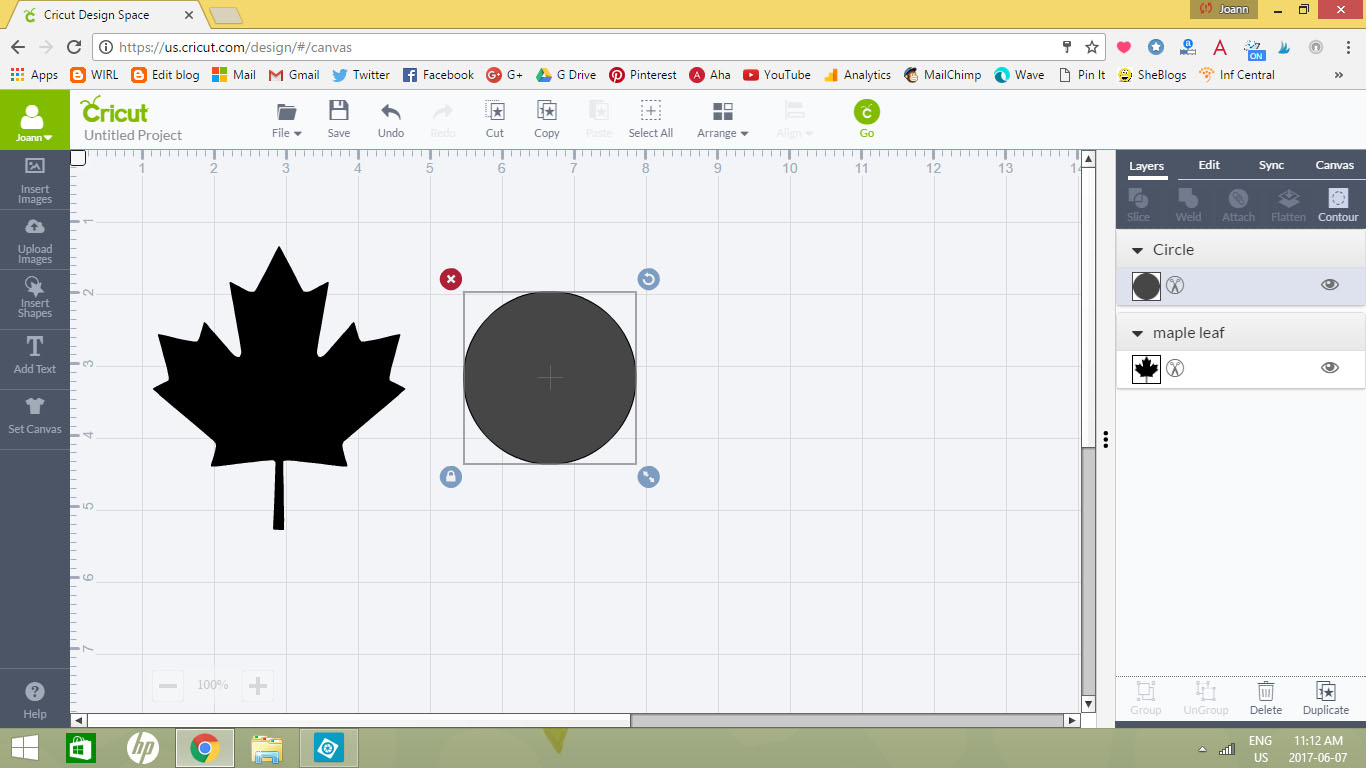 Woman in Real Life A Canada Day Mantel With Two Cricut Projects