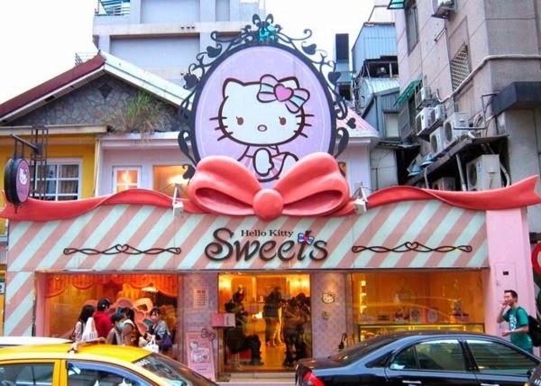 Great interior design ideas for Hello Kitty fans