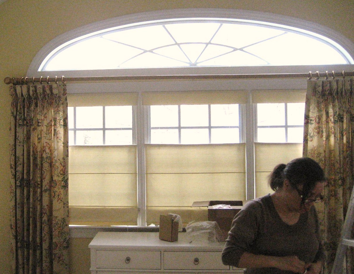 The Drapery Shop Custom Made Top Down Bottom Up Roman Shades