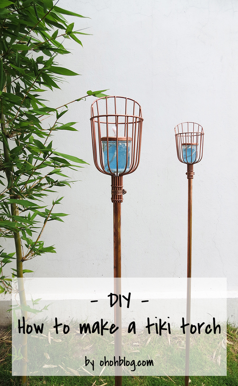 How to make a tiki torch