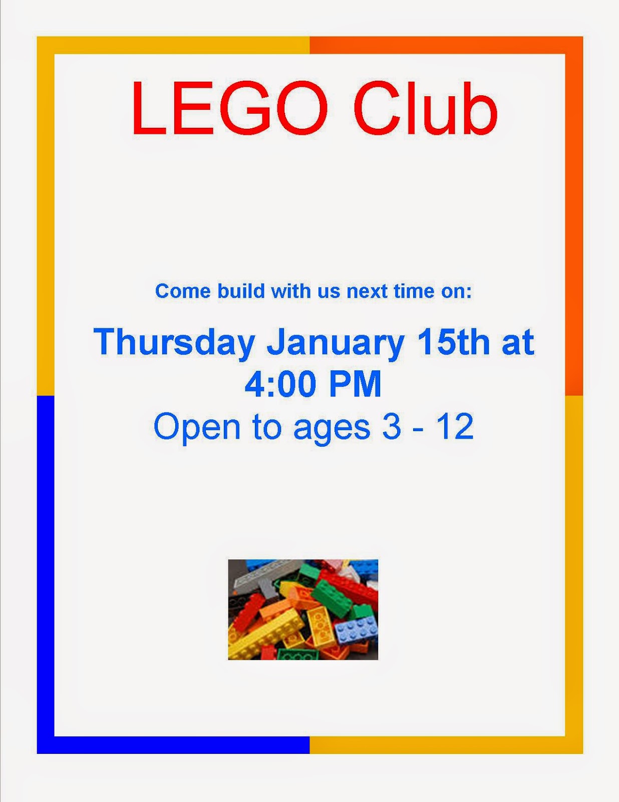 LEGO Club at the Franklin Library