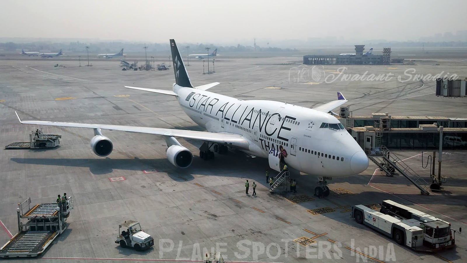 Thai Airways HSTGW Boeing 747400 Plane Spotters Thai Airways HSTGW Boeing 747400 Plane Spotters