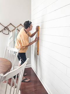 Measuring for shelves