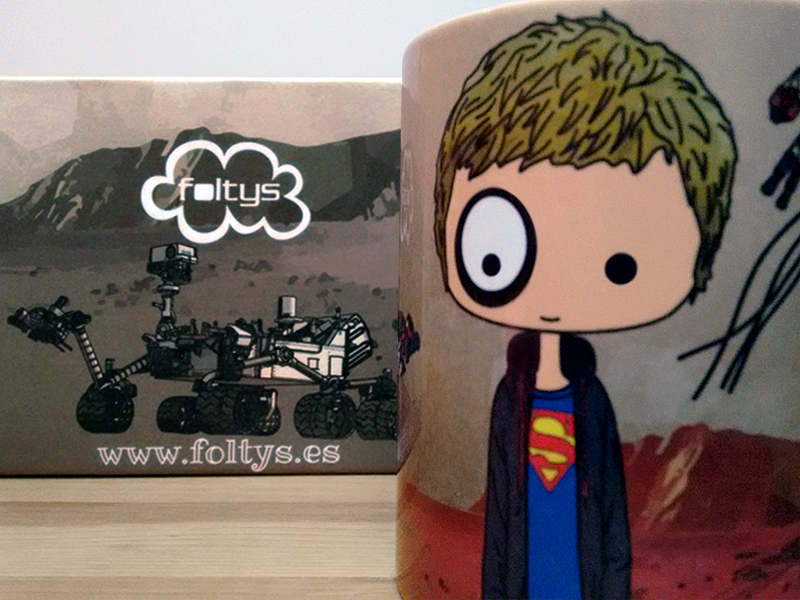 taza personalizada foltys vs julio | custom mug | handmade with love