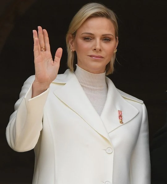 Princess Charlene, Princess Gabriella, Princess Caroline, Princess Stephanie, Beatrice Borromeo, Tatiana, Alexandra and Marie