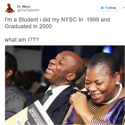 Nigerians mock Dino Melaye's certificate scandal, make "NYSC in 1999" a trending topic on Twitter 9