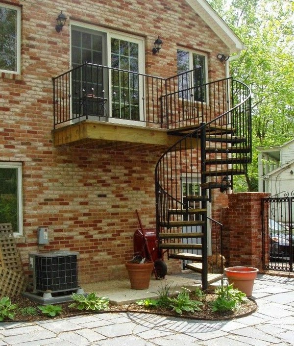 46 beautiful design ideas for outdoor stairs