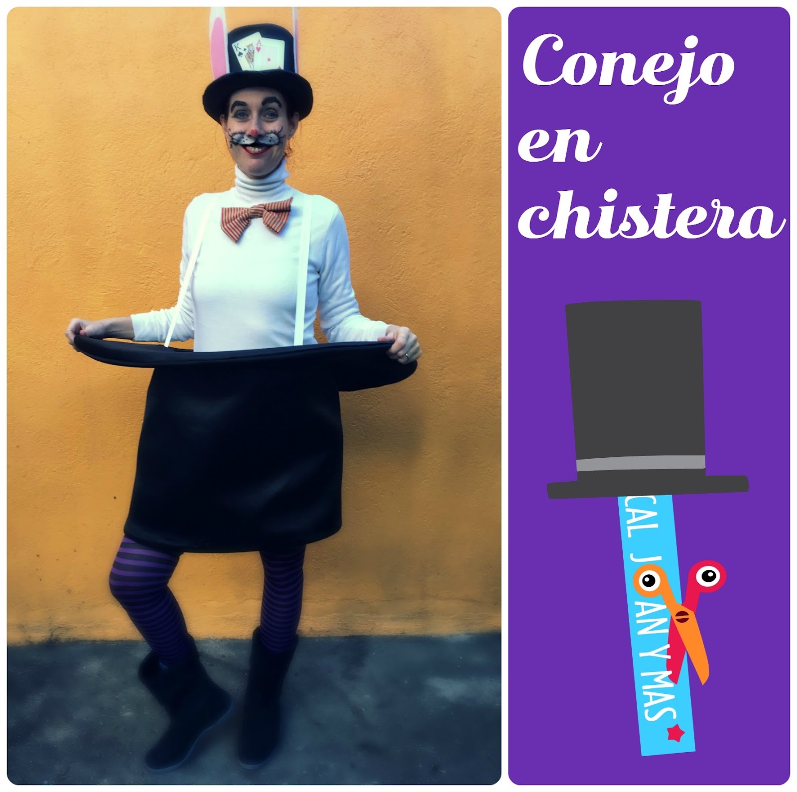 DISBACANAL Chistera Goma Eva Infantil - Negro