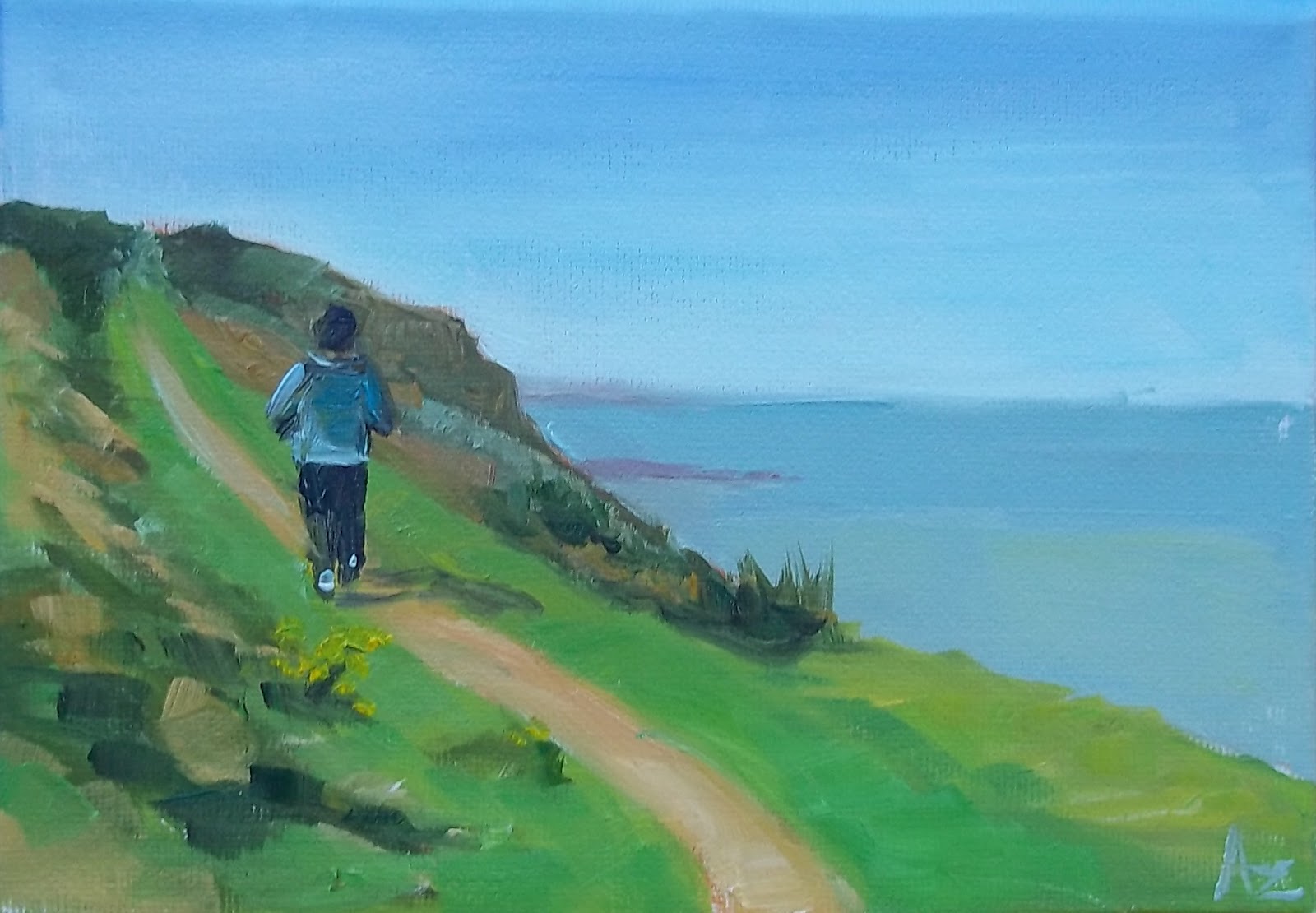 Azra's Painting a Day Solitude