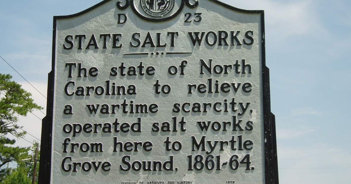 Looking for North Carolina's Civil War Quakers and Salt