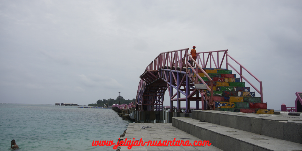 Jembatan Cinta Pulau Tidung - wisata gabungan trip pulau tidung open trip pulau tidung 2 hari 1 malam kepulauan seribu selatan