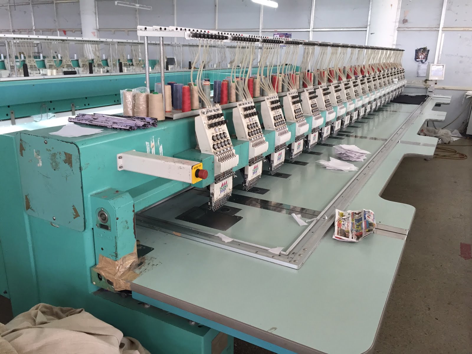 Ref1900IRB Tajima , Barudan embroidery machines for sale