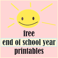 free end of school year happy summer printables