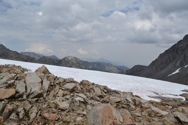snow field to space