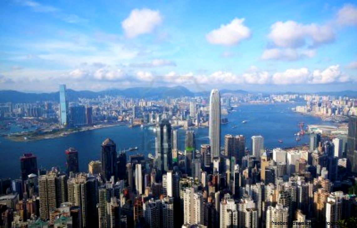 Hong kong skyline from victoria peak « Around The World In 80 Waves