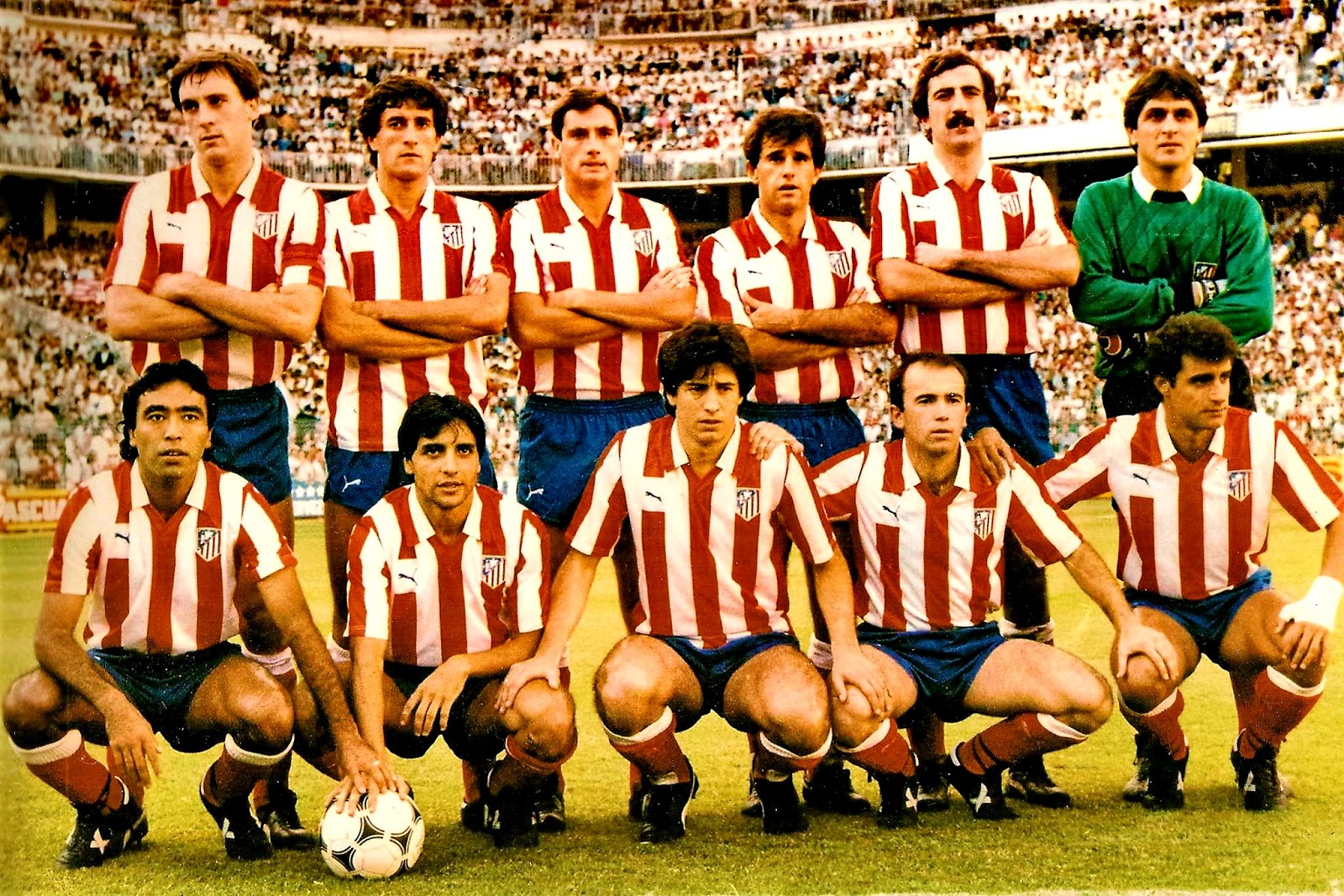 EQUIPOS DE FÚTBOL: ATLÉTICO DE MADRID en la temporada 1985-86