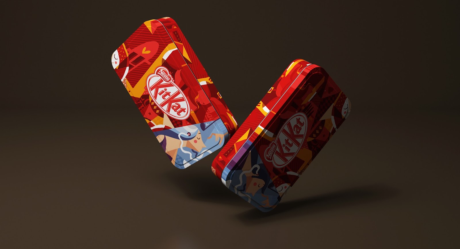 Kit Kat Nestle Break Edition on Packaging of the World Creative