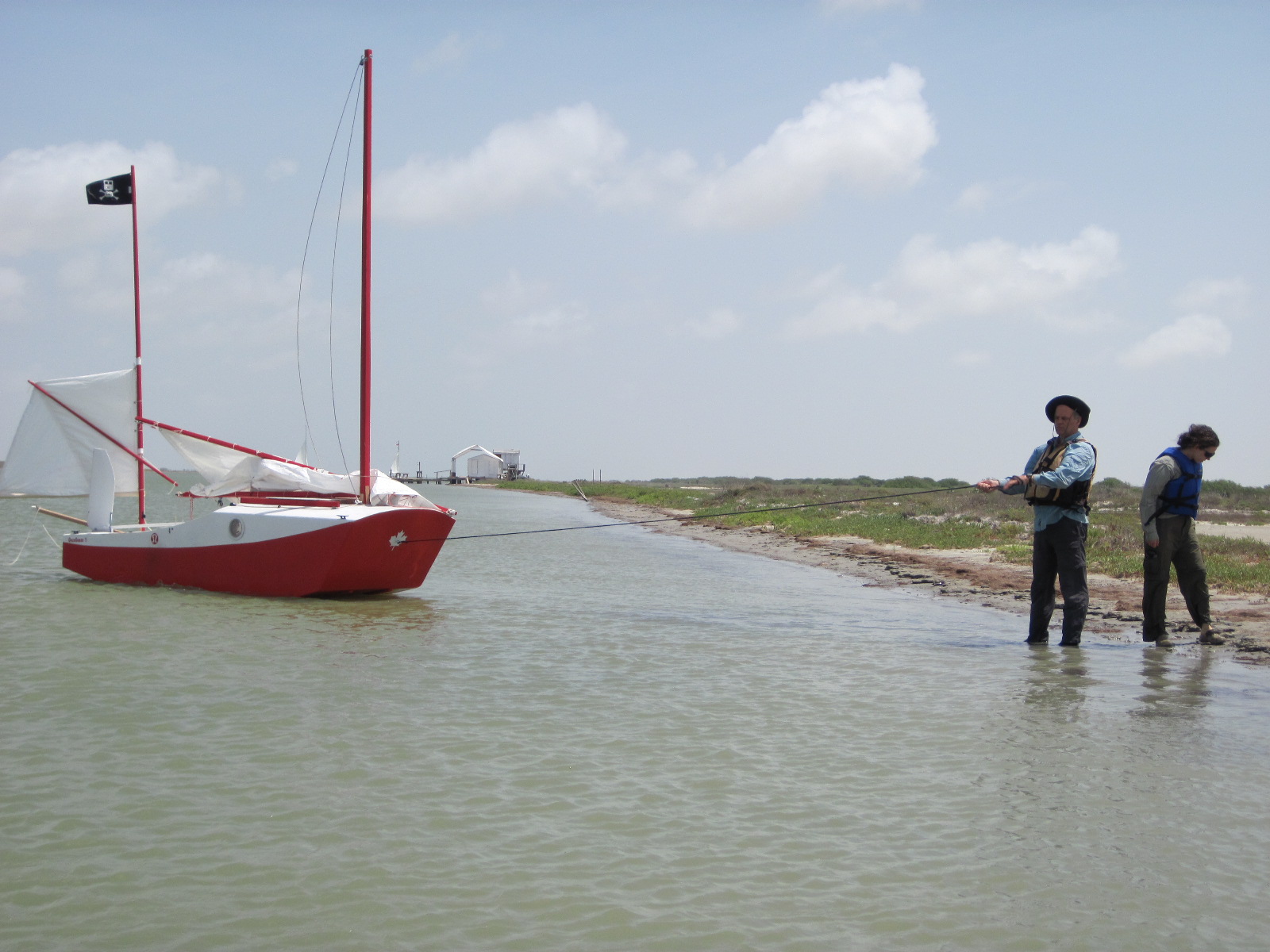 Lezlie's World TX200...Port Mansfield to Hap's Cut