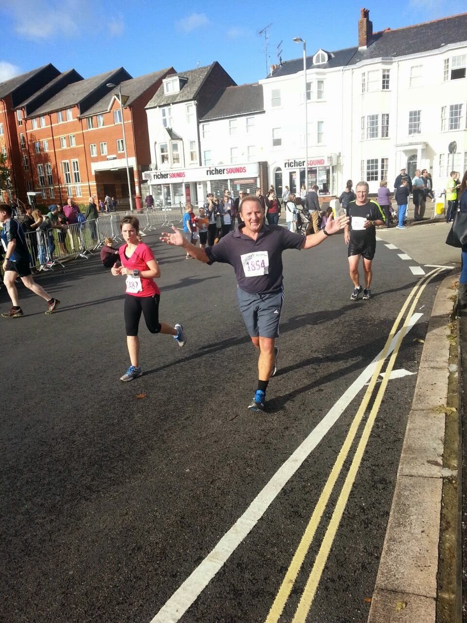 David Shoulder Isle of Wight Great West Run half marathon