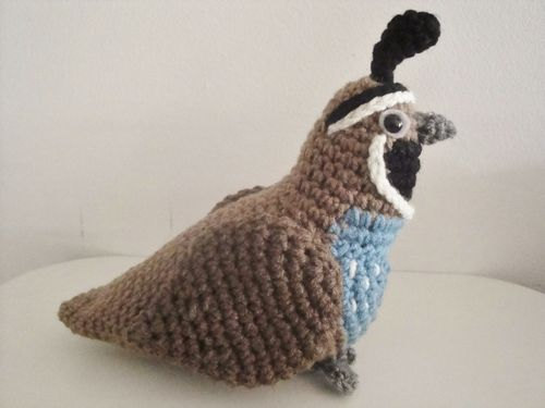 Stitching Daze: Q is for Quail