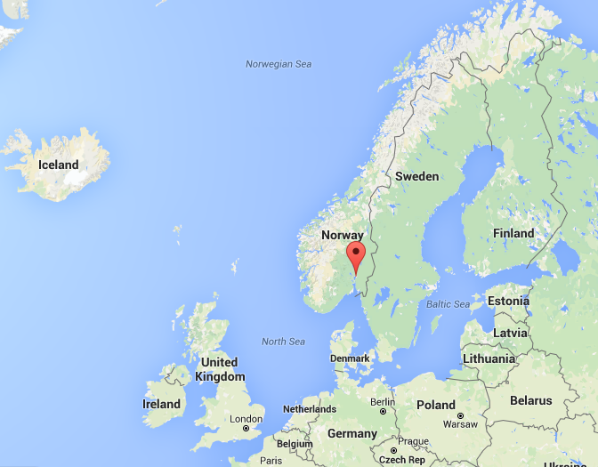 Oslo Norway On World Map