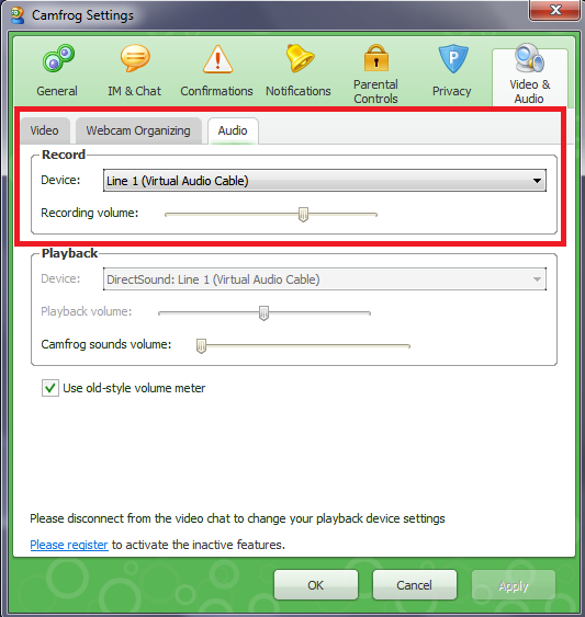 STEREO MIX PER CAMFROG SCARICARE