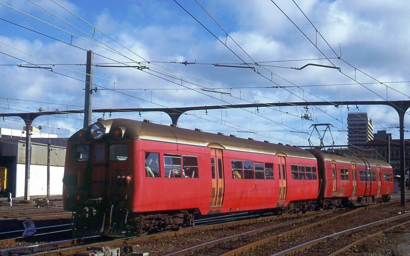 transpress nz Wellington electric multiple unit of English Electric stock