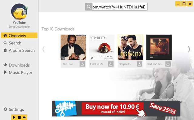 Abelssoft YouTube Song Downloader 2017 Versión 17.13 Full