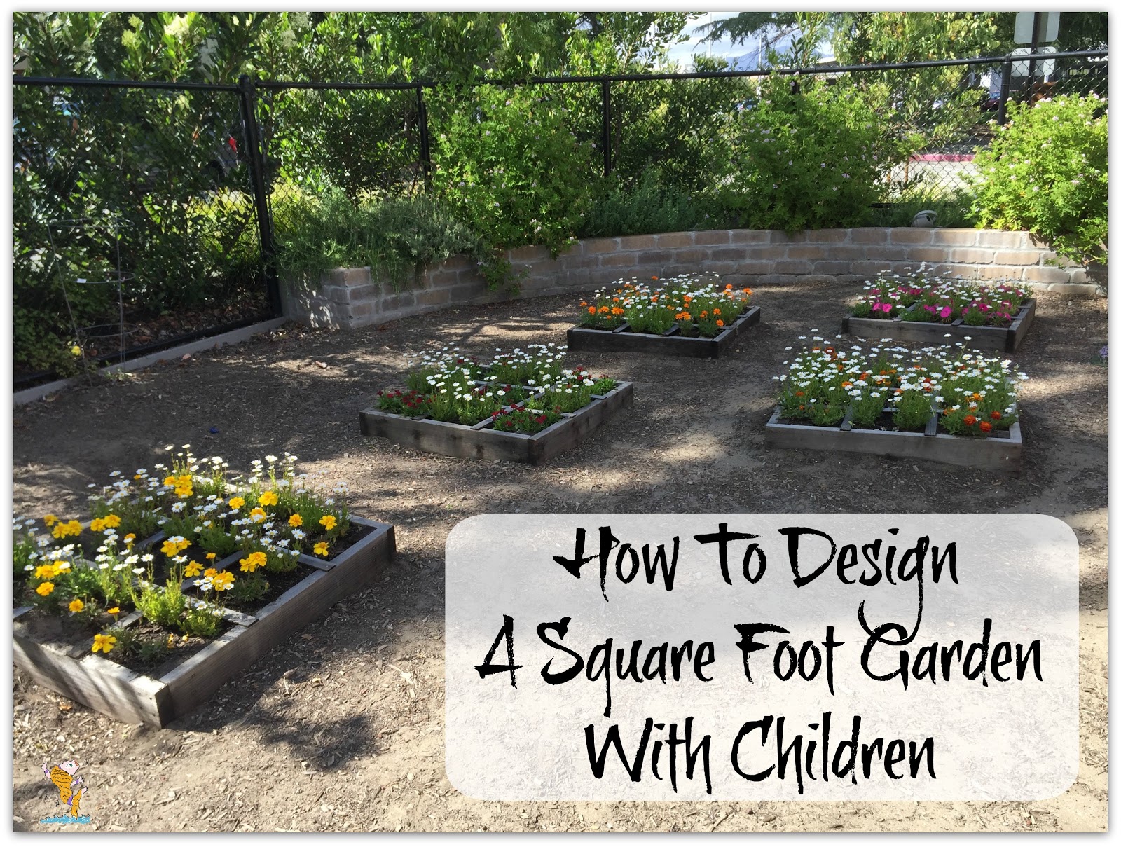 Outdoorsy Montessori How To Design a Square Foot Garden With Children! Magical Movement