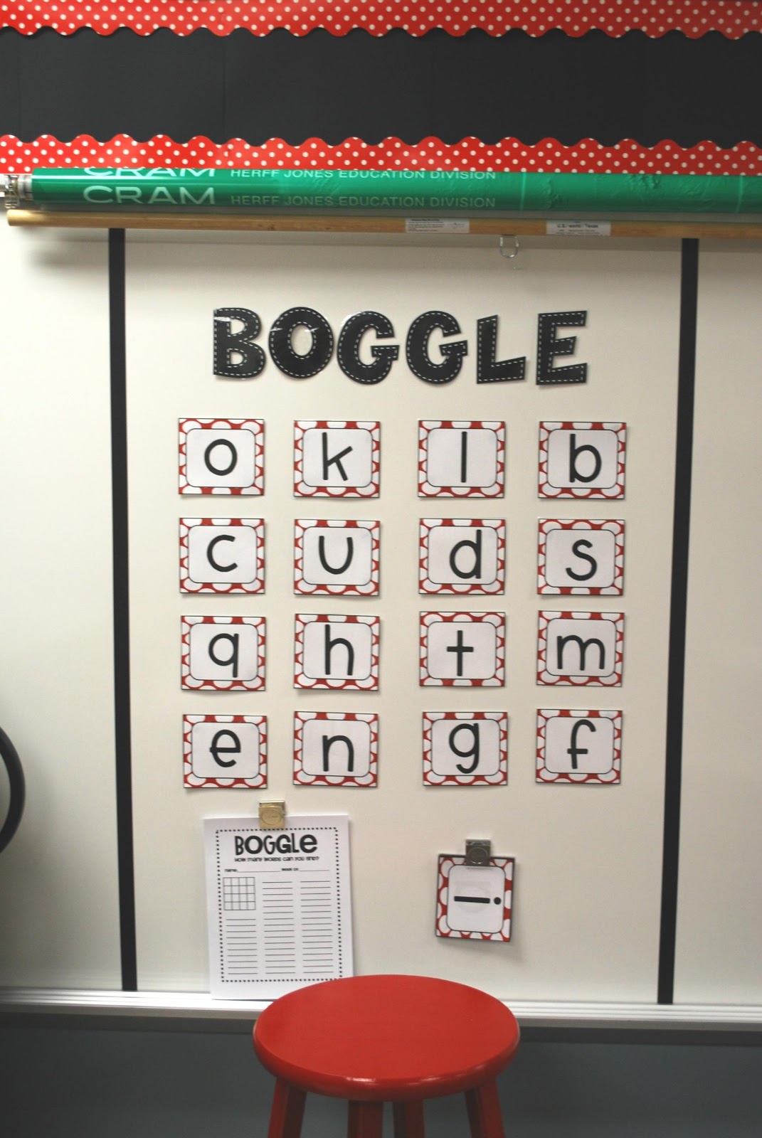 Printable Boggle