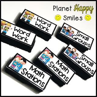 Planet Happy Smiles, Mini Erasers