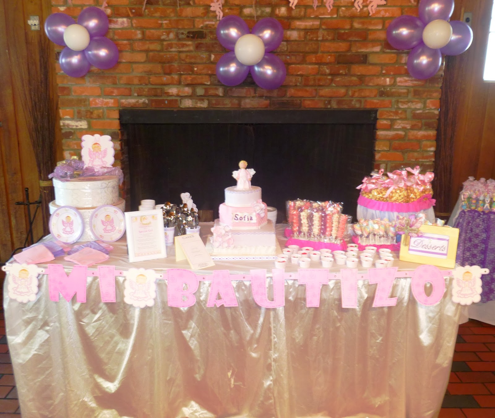 Utopia Party Decor Christening / Baptism Party Decor
