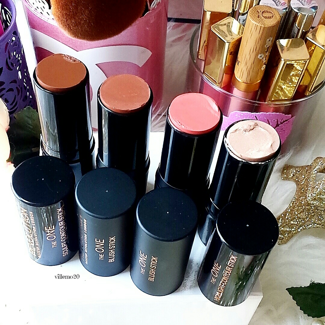 Makeup Revolution The One Sticks Blush, Highlight, Contour
