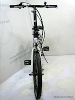 B 20 Inch Gorin Handy Folding 6 Speed Shimano and Disc Brake Folding Bike