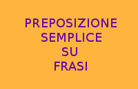 10 FRASI FACILI CON LA PREPOSIZIONE SEMPLICE SU 10 FRASI FACILI CON LA PREPOSIZIONE SEMPLICE SU