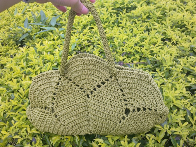 crochet round bolsa tutorial