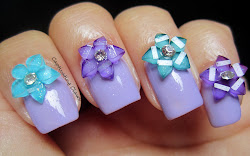 nail 3d bows flowers pretty born essie ahead steam