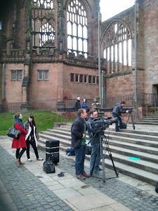 Filming "A Swift Change" in Coventry
