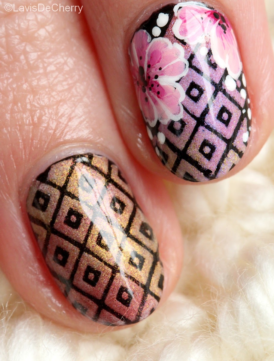 nail-art-stamping-fard-à-paupières-pigment-fleur