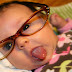 Very Funny Baby Wearing Glasses HD Wallpaper
