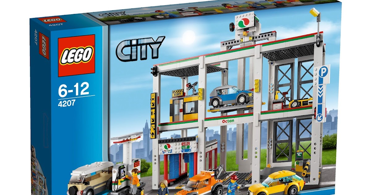 oneTWOBRICK.com: set database: LEGO 4207 city garage