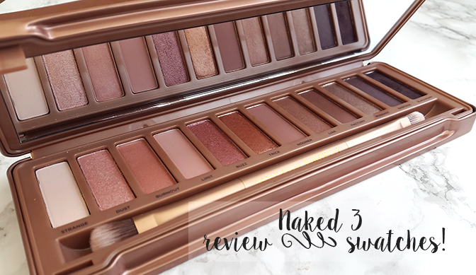 Are Urban Decay palettes really worth your money? Naked 3 honest + full swatches! | Shoes & Glitter