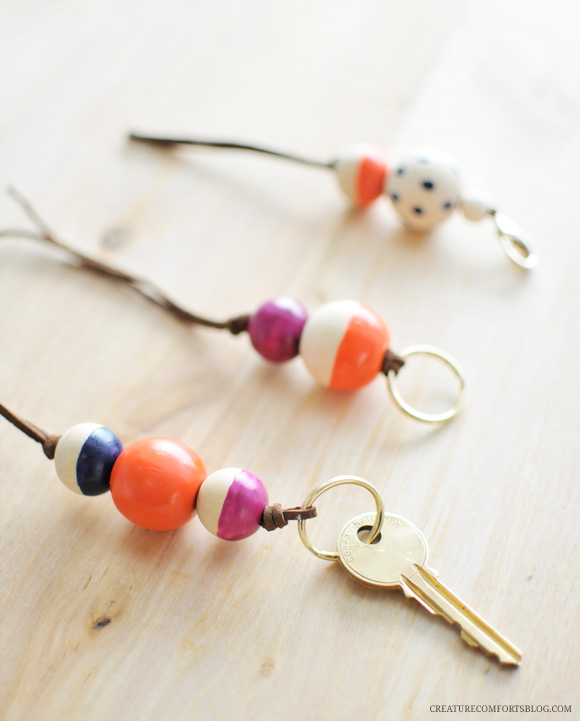 Bead Key Chains Munchkins and Mayhem