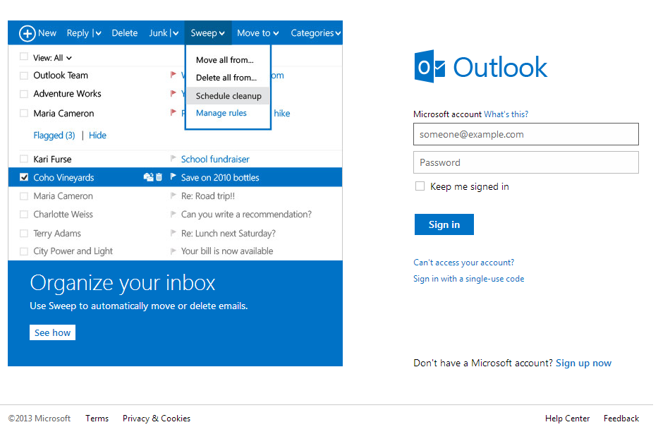Steps how to Change your hotmail domain address into outlook domainPost