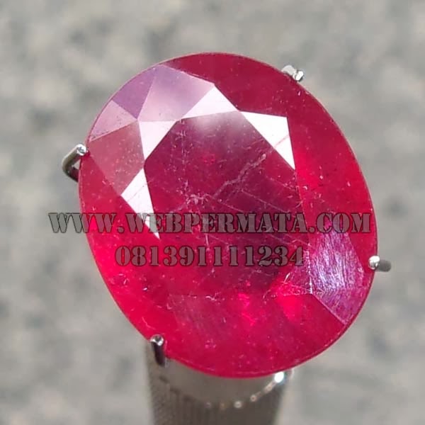 Merah Batu Permata: Batu Permata Ruby WP311
