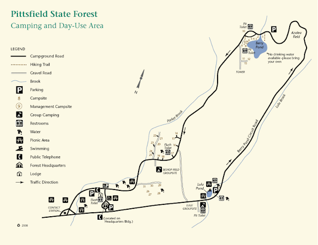 Pittsfield State Forest Campground